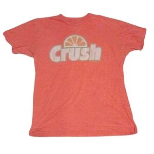 Savvy Vintage Crush Soda Pop Brand Logo T-shirt Retro Mens Large Soft 90s Y2k